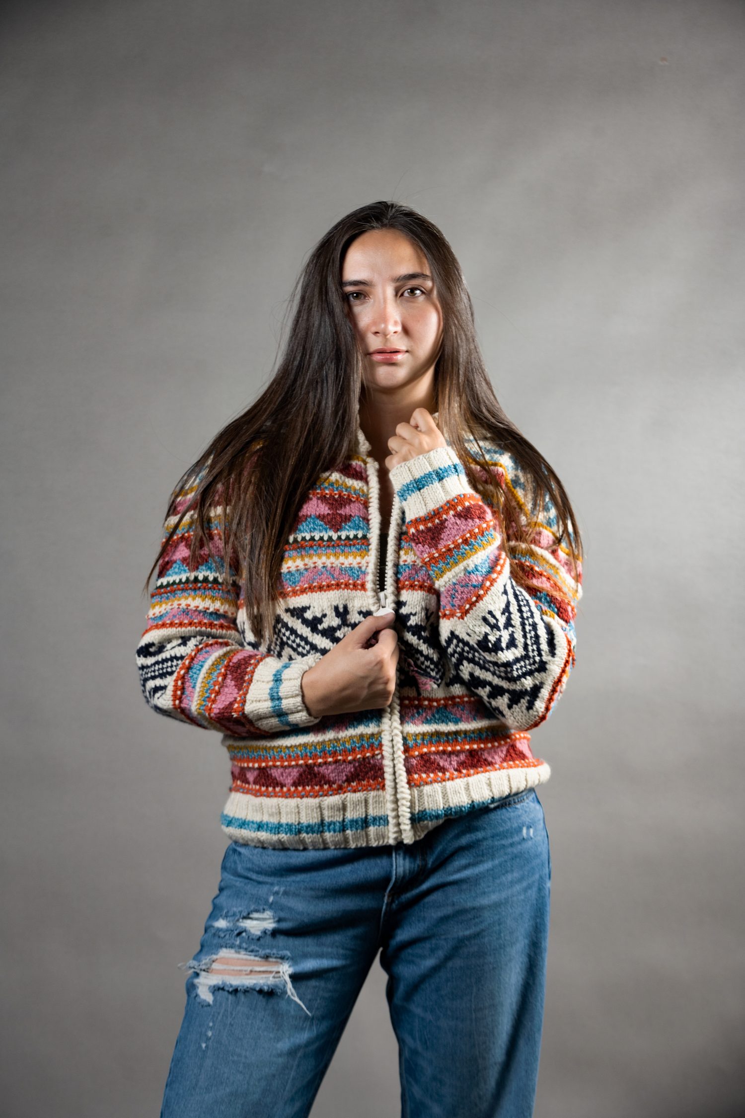 The Alpin Zip — Baby Alpaca Jackets by Harrington Alpaca Studio