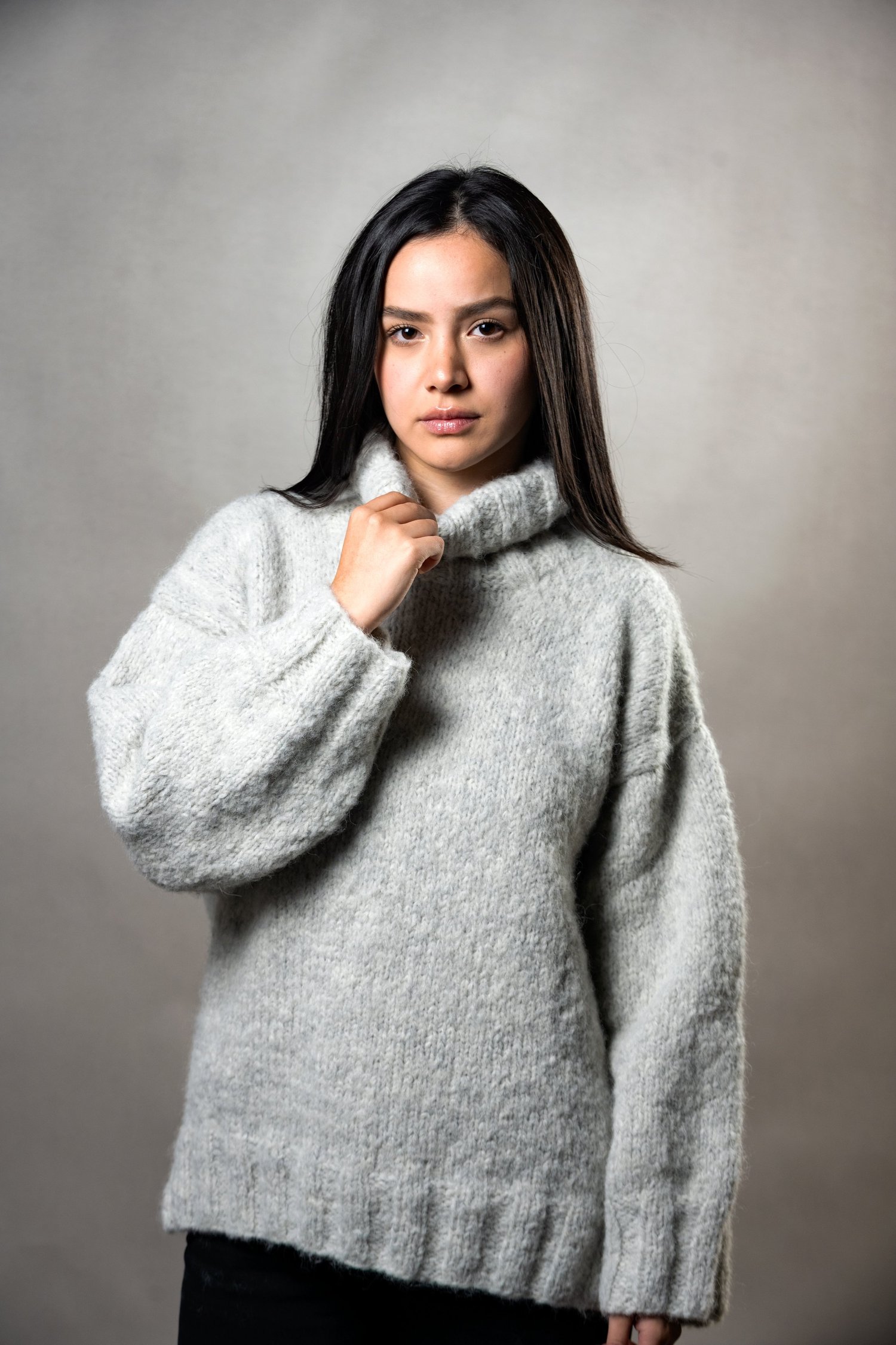 Foggy — Baby Alpaca Pullovers by Harrington Alpaca Studio