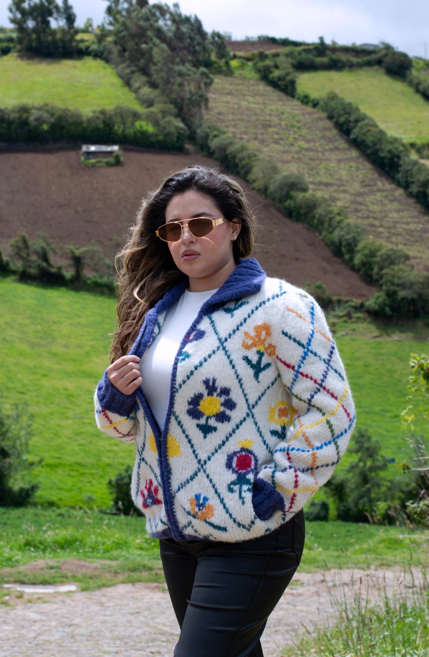 Margaret — Baby Alpaca Cardigans by Harrington Alpaca Studio