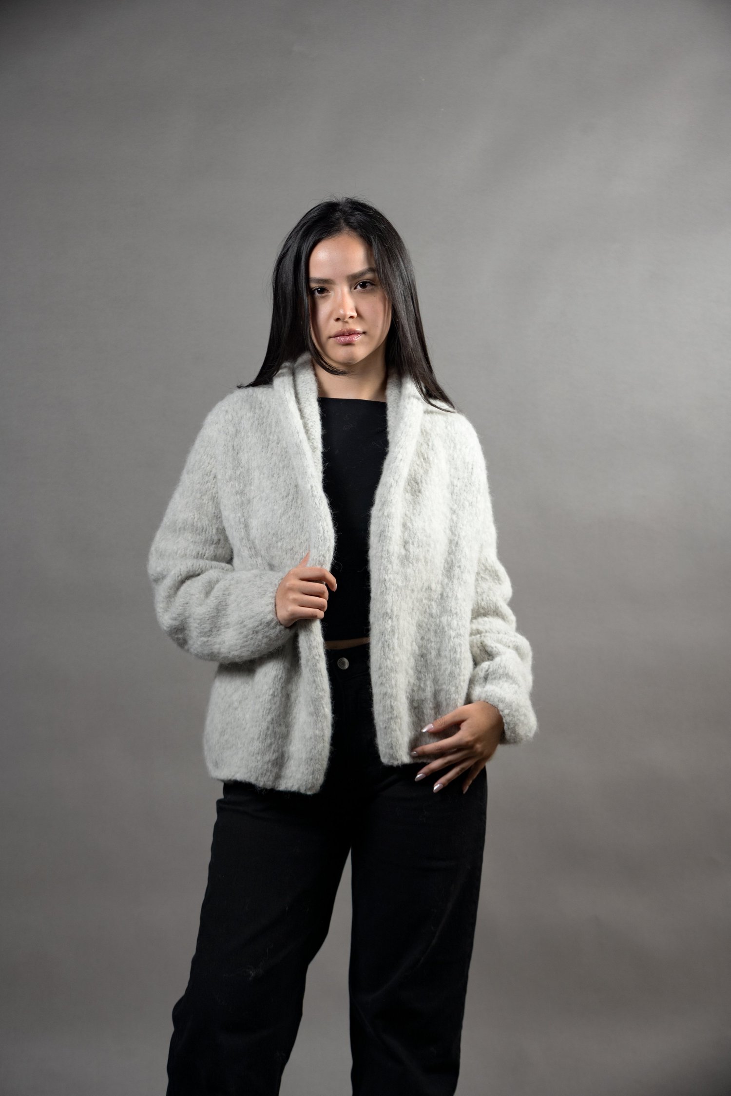 Mini Hug — Baby Alpaca Coats by Harrington Alpaca Studio